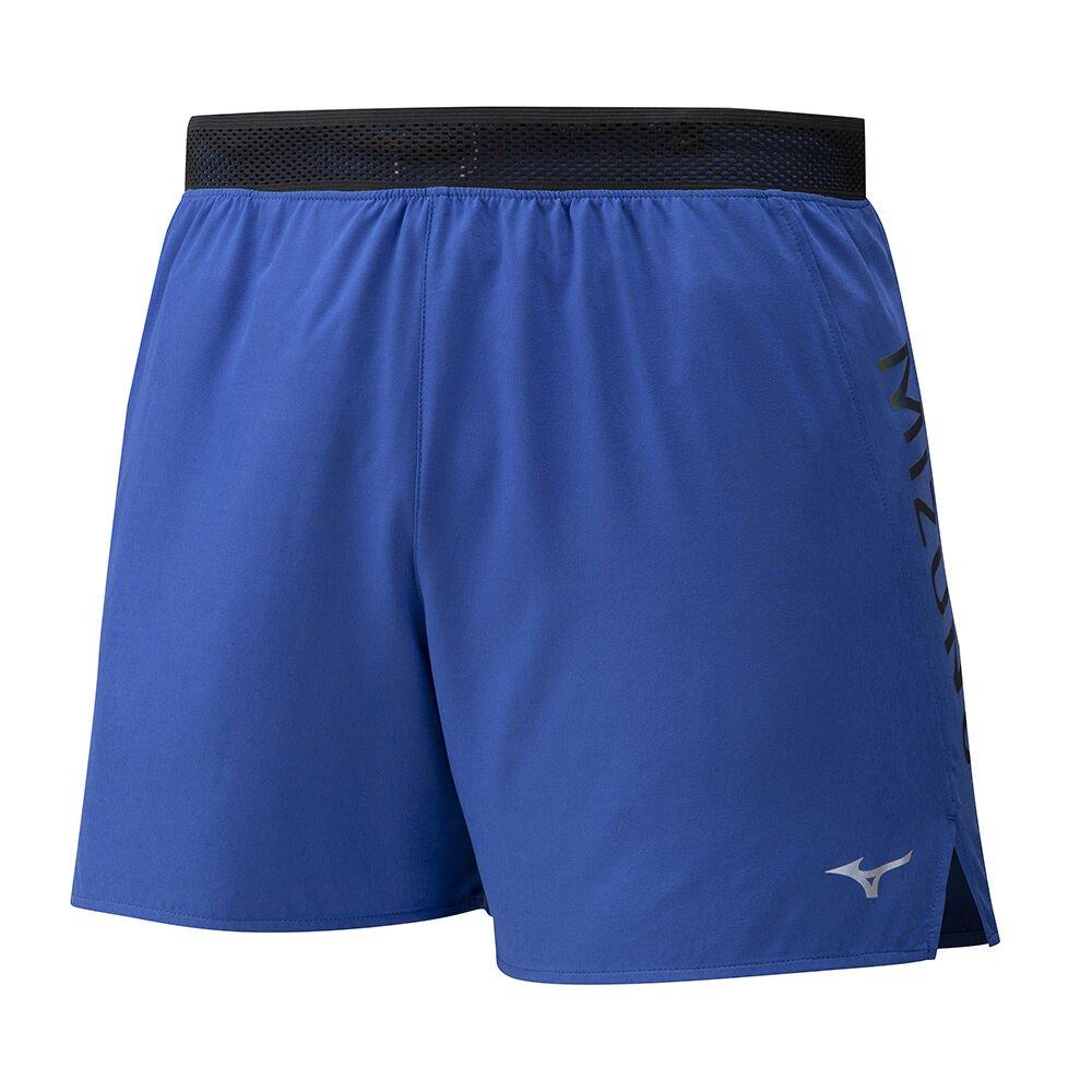 Men's Mizuno Shorts Blue Aero 4.5 Apparel - J2GB004529